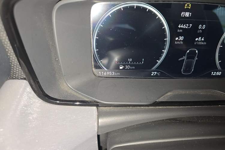Used Lynk & Co 02 2020 High-Energy Edition 2.0T Automatic Two-Wheel Drive Shine Pro Edition Odometer Close Up