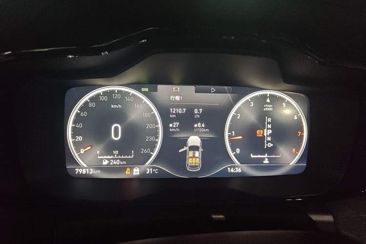 Used Lynk & Co 02 2020 High-Energy Edition 2.0T Automatic Two-Wheel Drive Shine Pro Edition Instrument Cluster