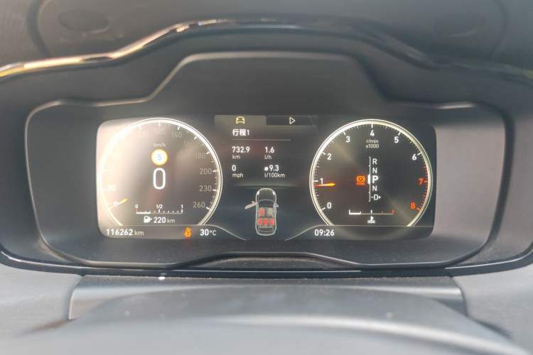 Used Lynk & Co 02 2020 High-Energy Edition 2.0T Automatic Two-Wheel Drive Shine Pro Edition Instrument Cluster