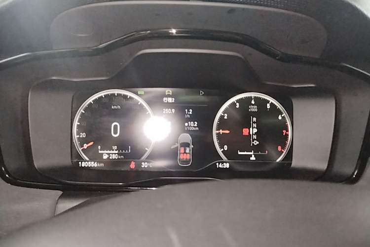 Used Lynk & Co 02 2020 1.5T DCT Two-Wheel Drive Zhaopu Version Instrument Cluster