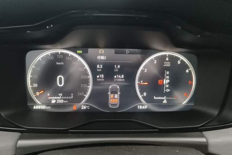 Used Lynk & Co 02 2020 1.5T DCT Two-Wheel Drive Zhaopu Version Instrument Cluster