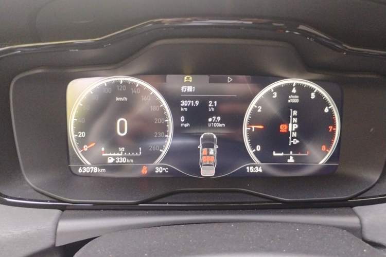 Used Lynk & Co 02 2020 1.5T DCT Two-Wheel Drive Zhaopu Version Instrument Cluster