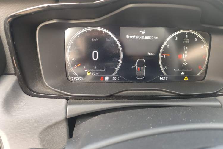 Used Lynk & Co 02 2020 1.5T DCT Two-Wheel Drive Zhaobao Version Odometer Close Up