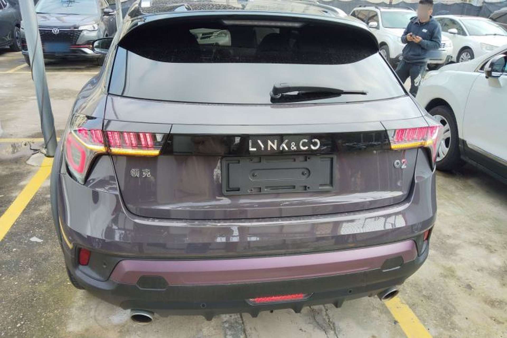 Used Lynk & Co 02 2020 High-Energy Edition 2.0T Automatic Two-Wheel Drive Shine Pro Edition Rear