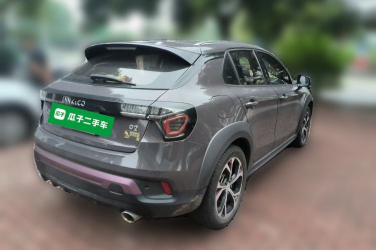Used Lynk & Co 02 2020 1.5T DCT Two-Wheel Drive Zhaobao Version Rear Right 45 Deg