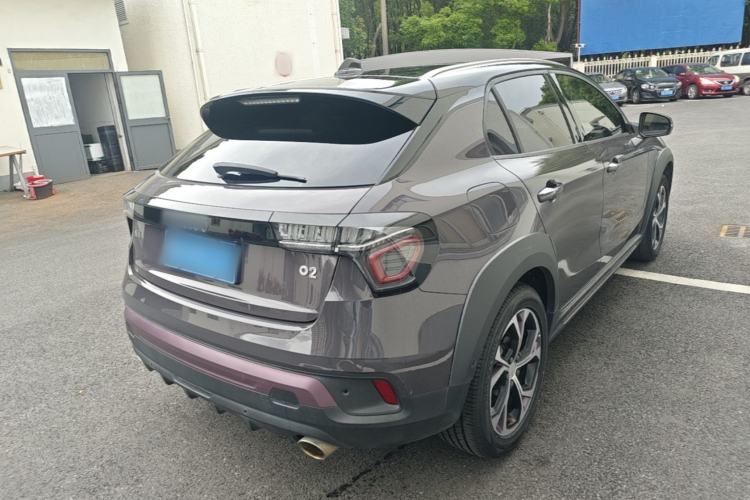 Used Lynk & Co 02 2020 1.5T DCT Two-Wheel Drive Zhaopu Version Rear Right 45 Deg