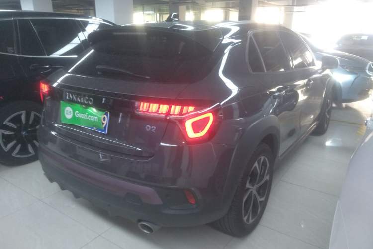 Used Lynk & Co 02 2020 High-Energy Edition 2.0T Automatic Two-Wheel Drive Shine Pro Edition Rear Right 45 Deg