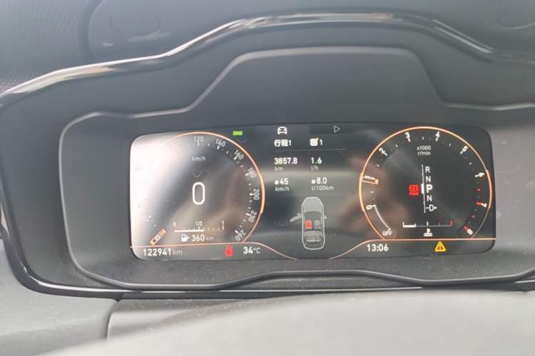 Used Lynk & Co 02 2020 1.5T DCT Two-Wheel Drive Pro Edition Instrument Cluster
