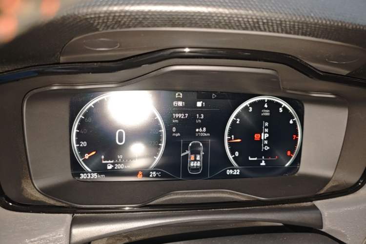 Used Lynk & Co 02 2020 High-Energy Edition 2.0T Automatic Two-Wheel Drive Pro Version Instrument Cluster