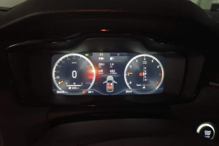 Used Lynk & Co 02 2020 1.5T DCT Two-Wheel Drive Pro Edition Instrument Cluster