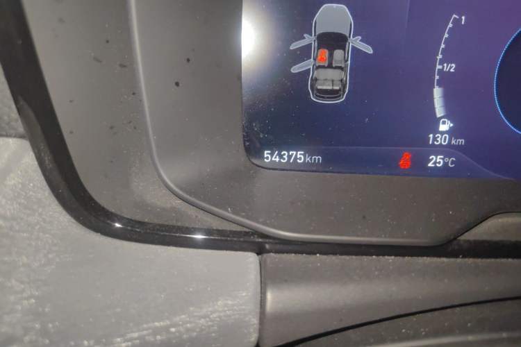Used Lynk & Co 02 2020 1.5T DCT Two-Wheel Drive Zhaopu Version Odometer Close Up