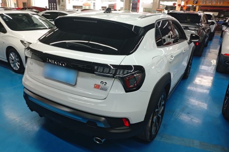 Used Lynk & Co 02 2020 High-Energy Edition 2.0T Automatic Two-Wheel Drive Pro Version Rear Right 45 Deg