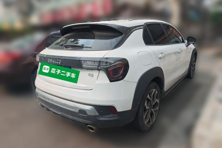 Used Lynk & Co 02 2020 High-Energy Edition 2.0T Automatic Two-Wheel Drive Pro Version Rear Right 45 Deg