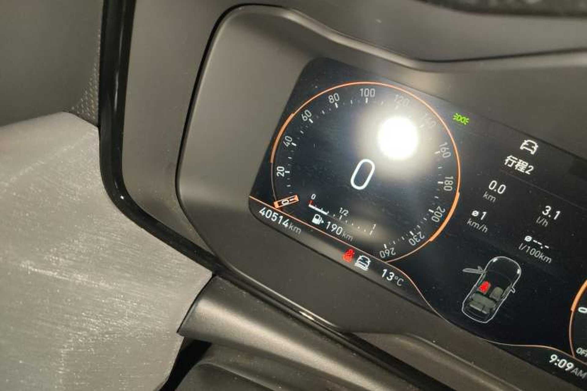 Used Lynk & Co 02 2021 2.0TD Automatic Two-Wheel Drive "Jin" Champion Edition Odometer Close Up
