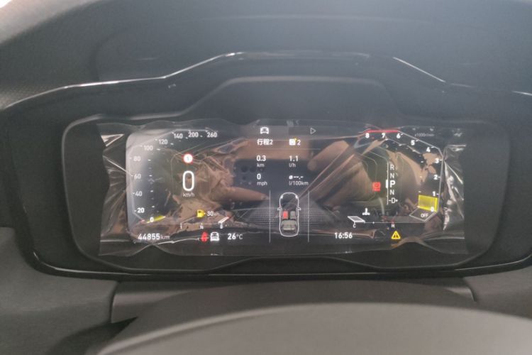 Used Lynk & Co 02 2021 2.0TD Automatic Two-Wheel Drive "Jin" Champion Edition Odometer Close Up