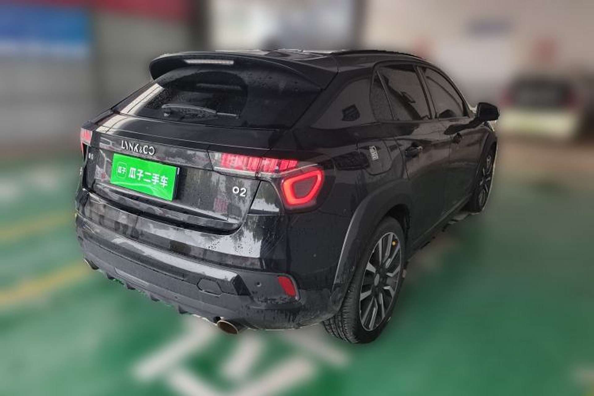 Used Lynk & Co 02 2021 2.0TD Automatic Two-Wheel Drive "Jin" Champion Edition Rear Right 45 Deg