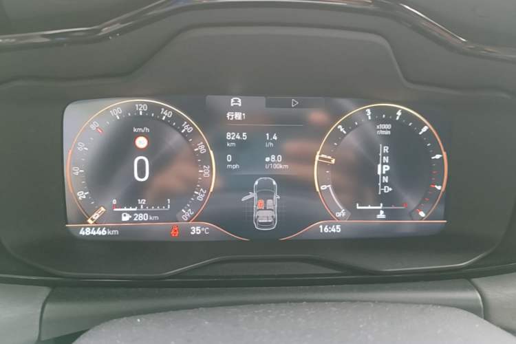 Used Lynk & Co 02 2021 1.5TD DCT Two-Wheel Drive Champion Edition Instrument Cluster