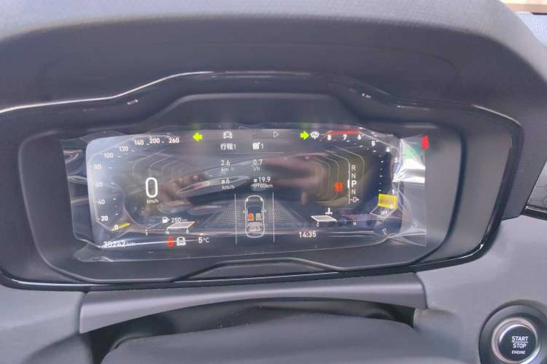 Used Lynk & Co 02 2021 2.0TD Automatic Two-Wheel Drive "Jin" Champion Edition Odometer Close Up