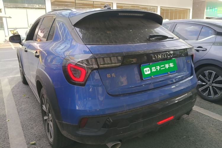 Used Lynk & Co 02 2021 1.5TD DCT Two-Wheel Drive Champion Edition Rear Left 45 Deg