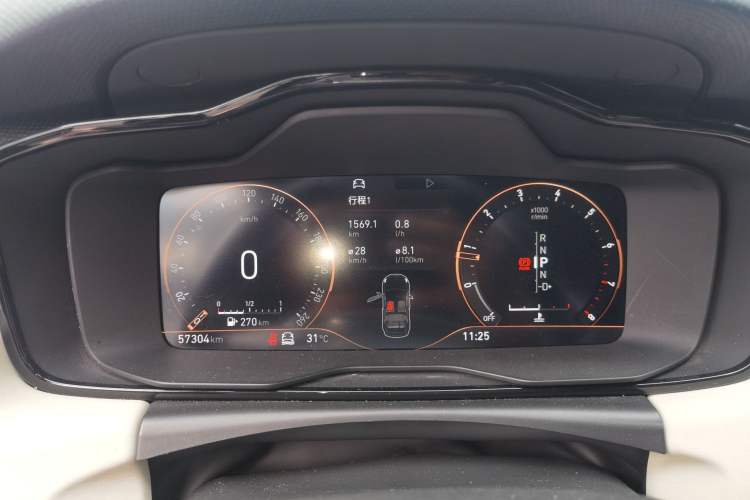 Used Lynk & Co 02 2021 2.0TD Automatic Two-Wheel Drive Zhaoshang Champion Edition Instrument Cluster