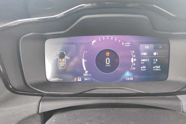 Used Lynk & Co 02 2021 2.0TD Automatic Two-Wheel Drive Zhaoshang Champion Edition Instrument Cluster
