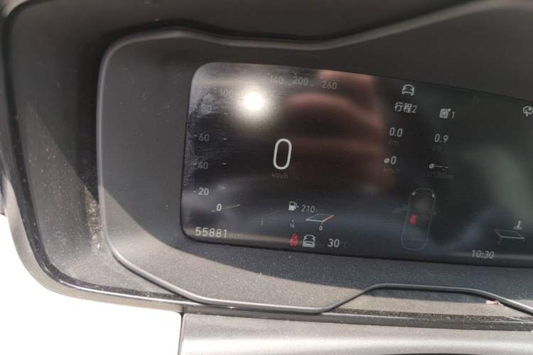 Used Lynk & Co 02 2021 2.0TD Automatic Two-Wheel Drive Zhaoshang Champion Edition Instrument Cluster