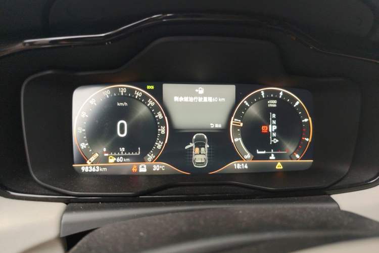 Used Lynk & Co 02 2021 2.0TD Automatic Two-Wheel Drive Zhaoshang Champion Edition Instrument Cluster