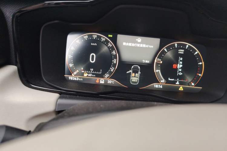 Used Lynk & Co 02 2021 2.0TD Automatic Two-Wheel Drive Zhaoshang Champion Edition Odometer Close Up
