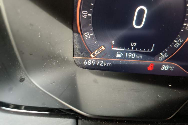 Used Lynk & Co 02 2021 1.5T DCT Two-Wheel Drive Zhaopu Odometer Close Up