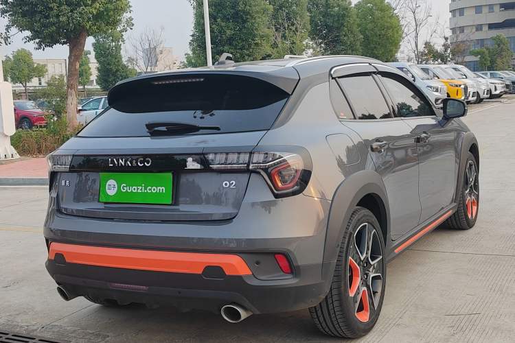 Used Lynk & Co 02 2021 2.0TD Automatic Two-Wheel Drive Zhaoshang Champion Edition Rear Right 45 Deg