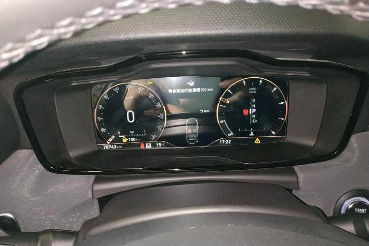 Used Lynk & Co 02 2021 2.0TD Automatic Two-Wheel Drive Zhaoshang Champion Edition Instrument Cluster