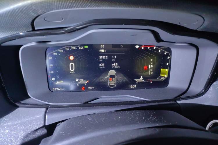 Used Lynk & Co 02 2021 1.5TD DCT Two-Wheel Drive Champion Edition Instrument Cluster