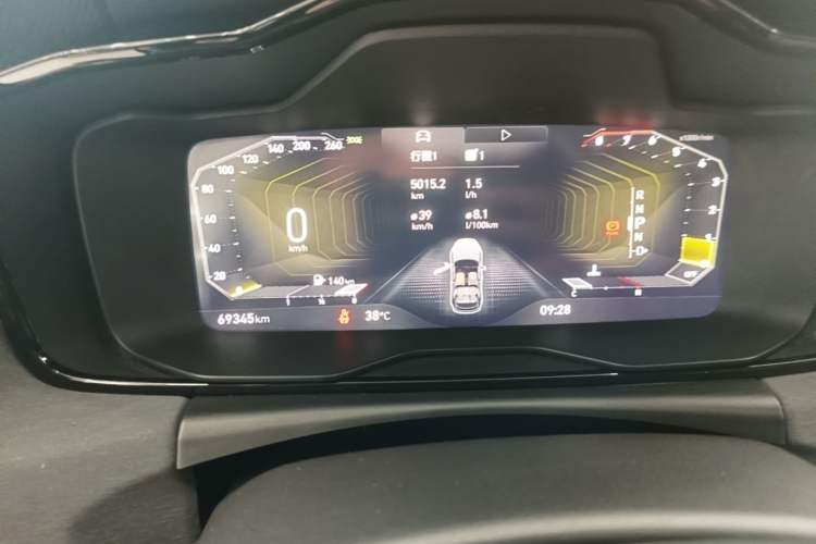 Used Lynk & Co 02 2021 1.5TD DCT Two-Wheel Drive Champion Edition Instrument Cluster