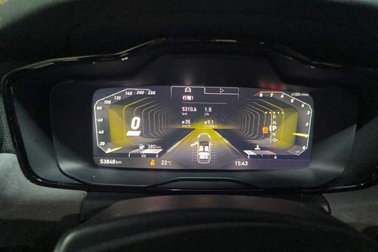 Used Lynk & Co 02 2021 1.5TD DCT Two-Wheel Drive Champion Edition Instrument Cluster