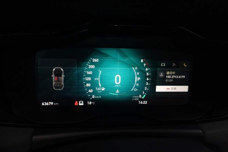 Used Lynk & Co 02 2021 2.0TD Automatic Two-Wheel Drive Zhaoshang Champion Edition Instrument Cluster