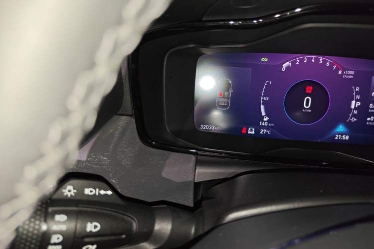 Used Lynk & Co 02 2021 2.0TD Automatic Two-Wheel Drive Zhaoshang Champion Edition Odometer Close Up