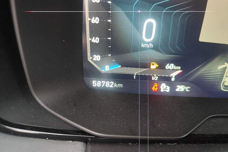 Used Lynk & Co 02 2021 2.0TD Automatic Two-Wheel Drive Zhaoshang Champion Edition Odometer Close Up