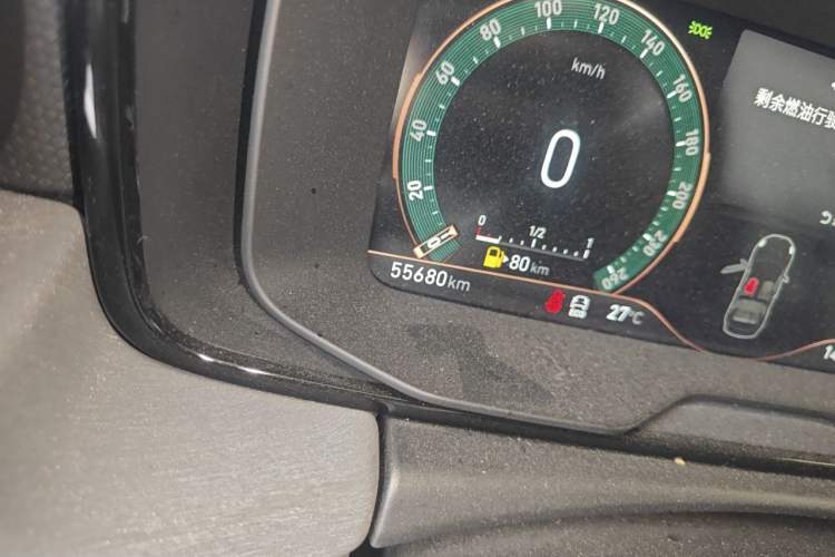 Used Lynk & Co 02 2021 2.0TD Automatic Two-Wheel Drive Zhaoshang Champion Edition Odometer Close Up