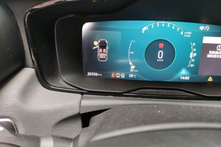 Used Lynk & Co 02 2021 2.0TD Automatic Two-Wheel Drive Zhaoshang Champion Edition Odometer Close Up