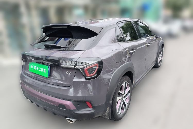 Used Lynk & Co 02 2021 1.5TD DCT Two-Wheel Drive Champion Edition Rear Right 45 Deg