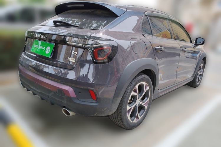 Used Lynk & Co 02 2021 1.5TD DCT Two-Wheel Drive Zhaoyao Plus Rear Right 45 Deg
