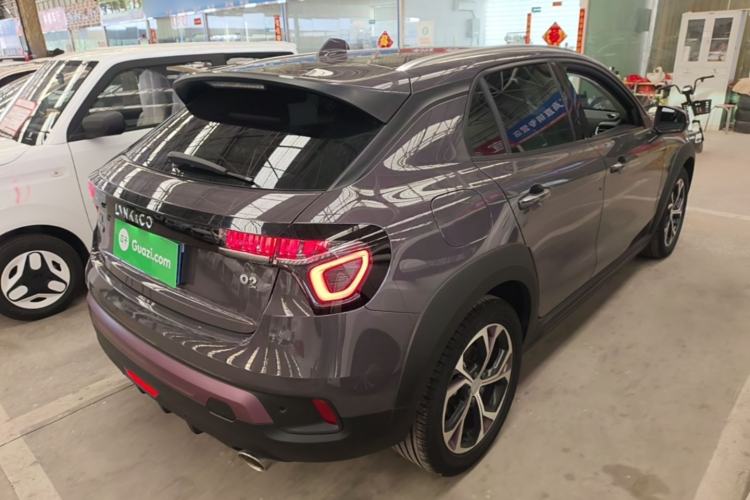Used Lynk & Co 02 2021 1.5TD DCT Two-Wheel Drive Zhaoyao Plus Rear Right 45 Deg