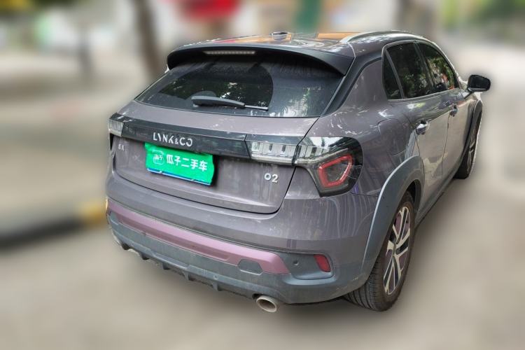 Used Lynk & Co 02 2021 1.5T DCT Two-Wheel Drive Zhaopu Rear Right 45 Deg