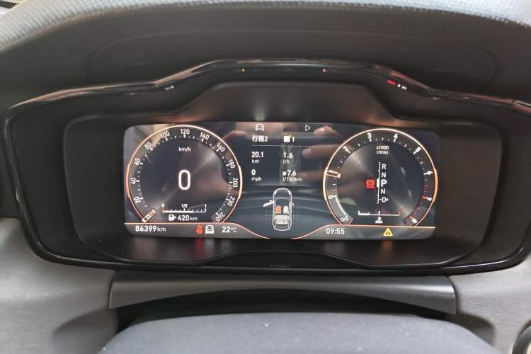 Used Lynk & Co 02 2021 2.0TD Automatic Two-Wheel Drive "Jin" Champion Edition Instrument Cluster
