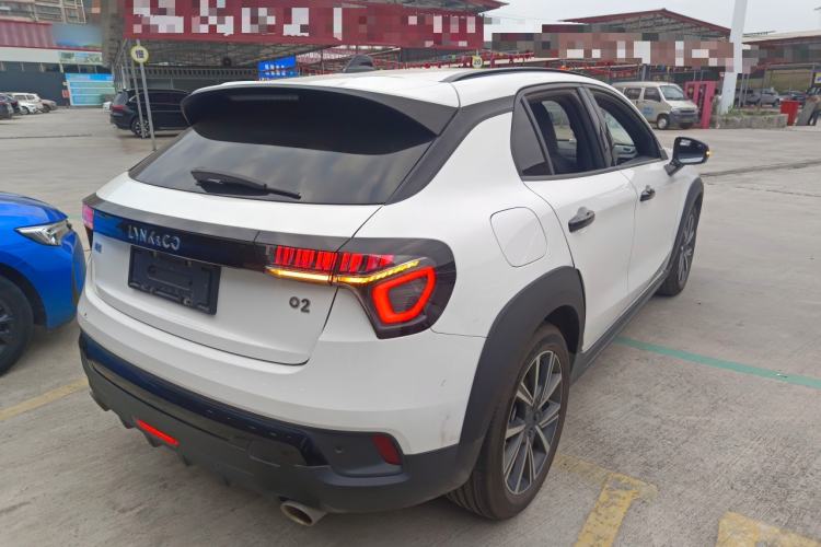 Used Lynk & Co 02 2021 1.5TD DCT Two-Wheel Drive Champion Edition Rear Right 45 Deg