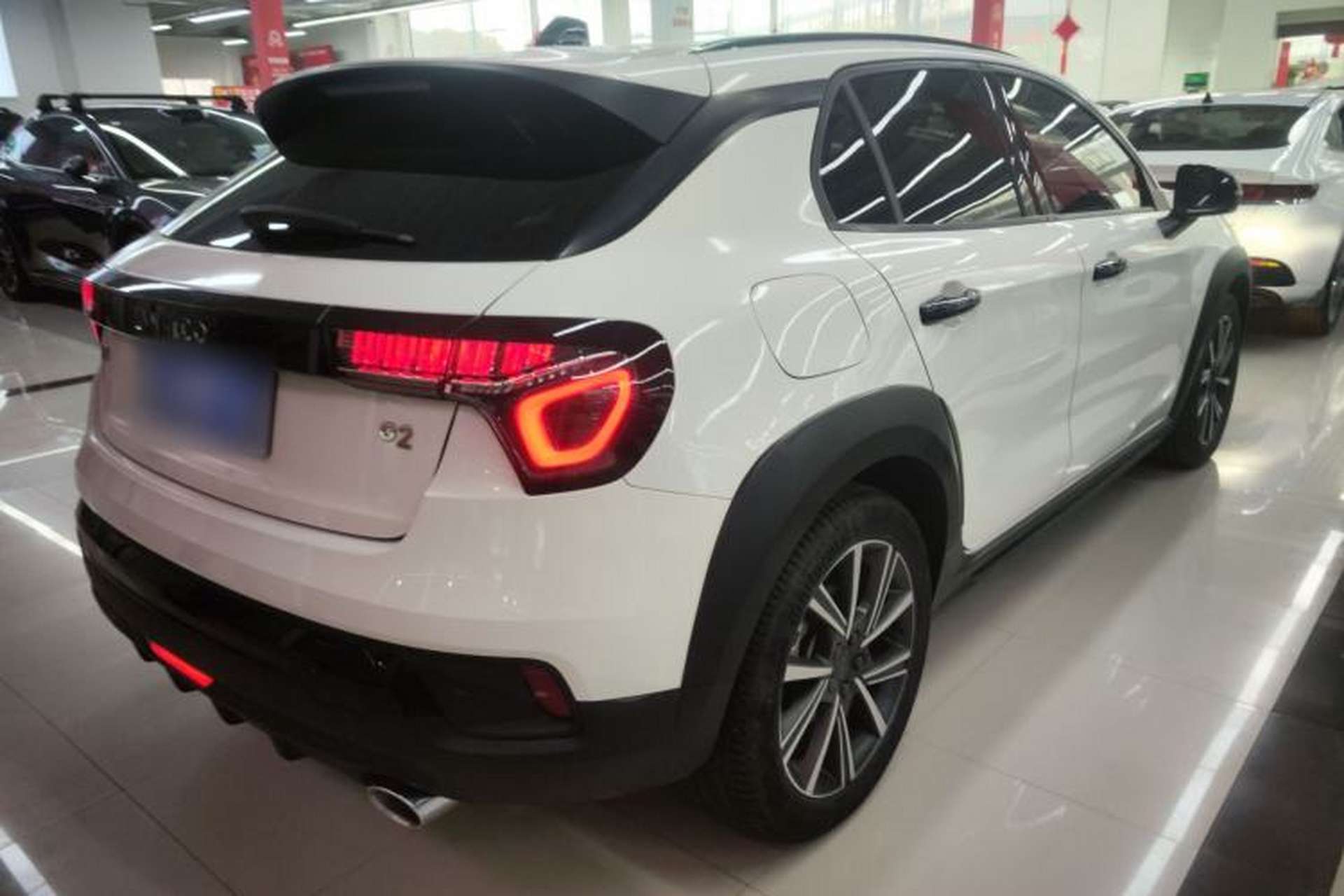 Used Lynk & Co 02 2021 1.5TD DCT Two-Wheel Drive Champion Edition Rear Right 45 Deg