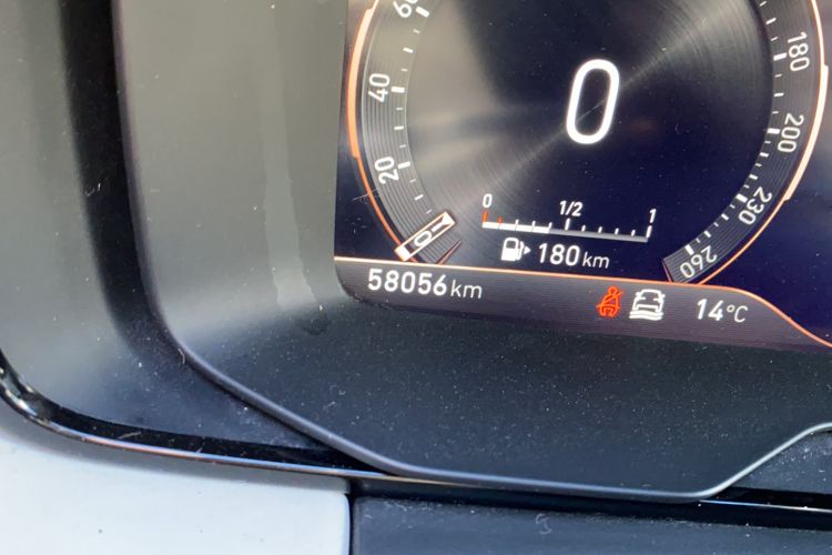 Used Lynk & Co 02 2022 2.0T DCT Shine Pro Odometer Close Up