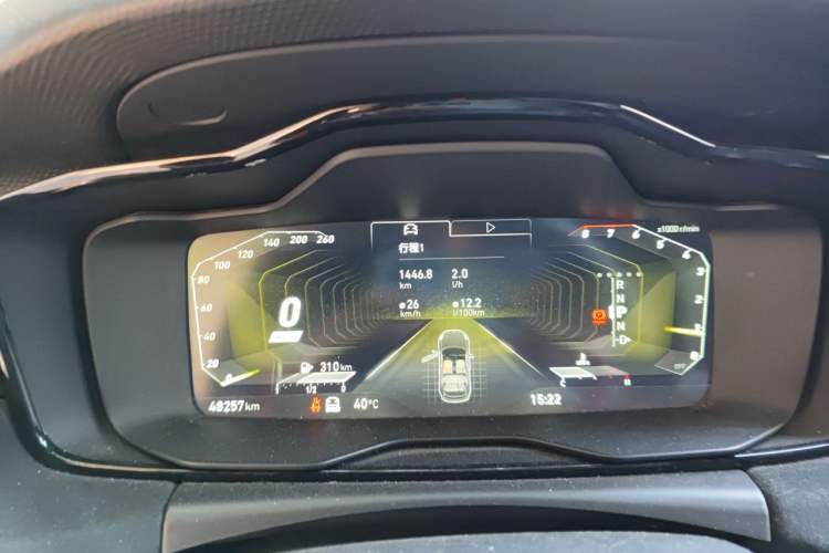 Used Lynk & Co 02 Hatchback 2021 2.0TD Halo Driving Control Kit Edition Instrument Cluster