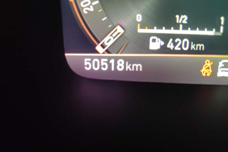 Used Lynk & Co 02 Hatchback 2021 2.0TD Halo Driving Control Kit Edition Odometer Close Up