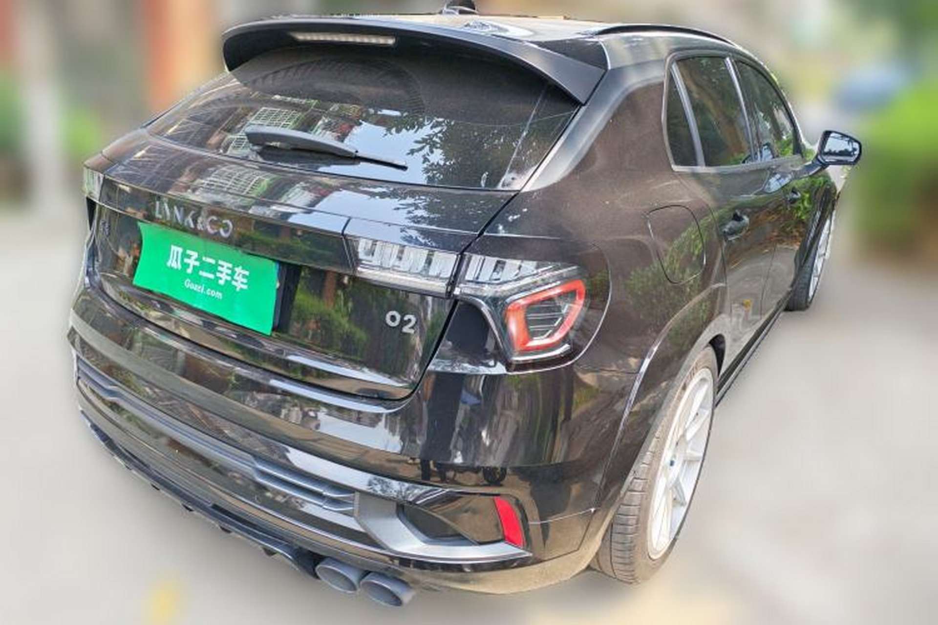 Used Lynk & Co 02 Hatchback 2021 2.0TD Halo Rear Right 45 Deg